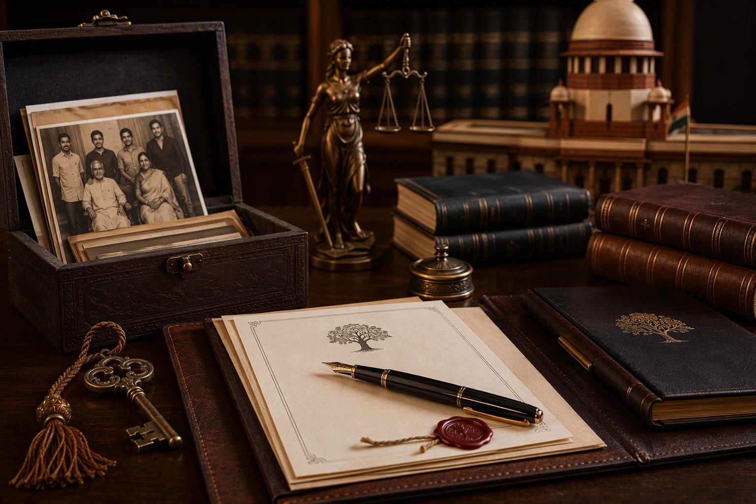 Editorial illustration for Indian Legal Guide 7